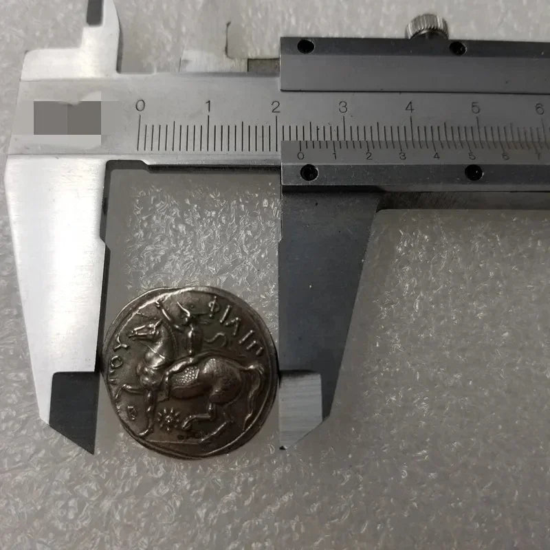 Macedonian Tetradrachm – Philip II Zeus & Horseman – Replica (c. 354–348 BCE)