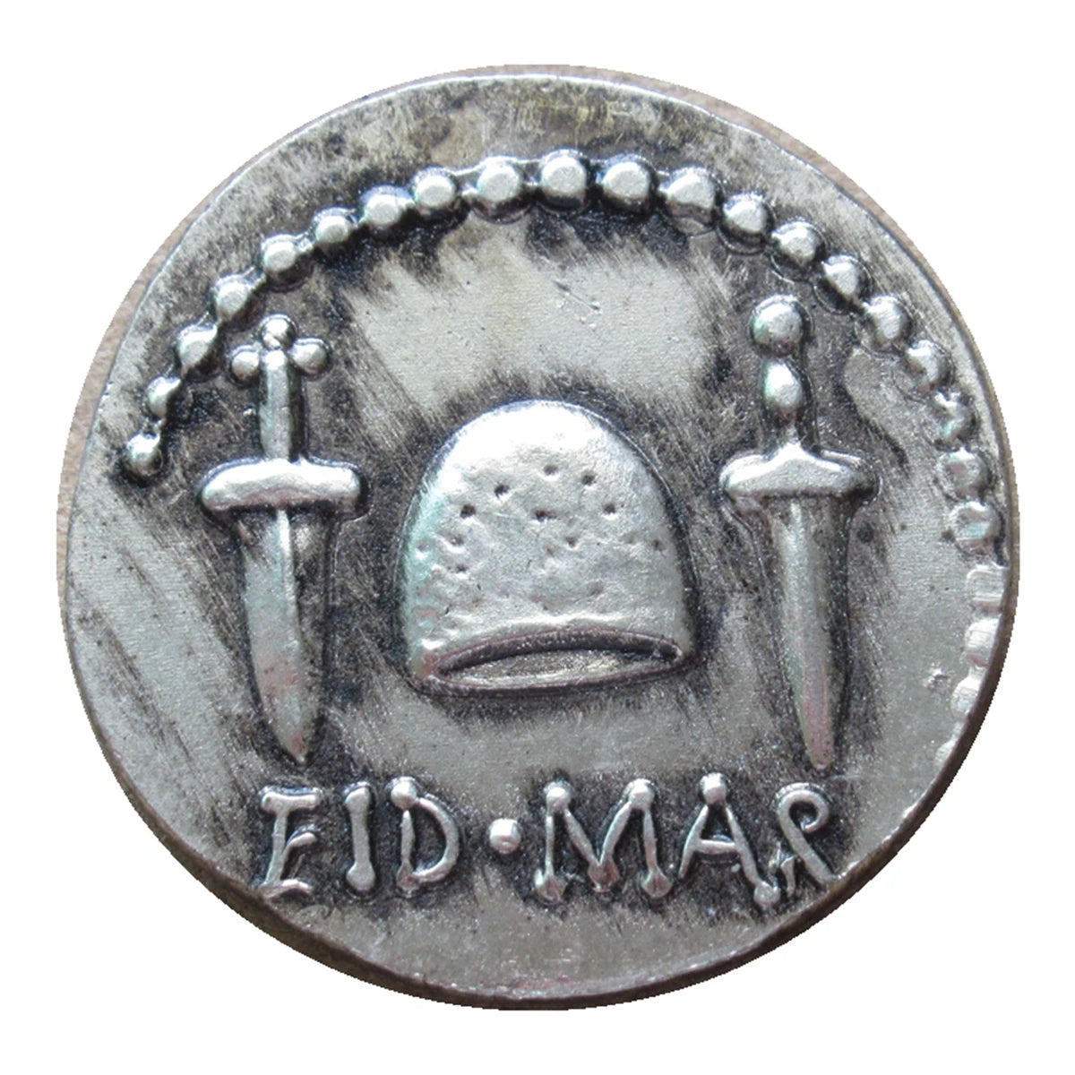 Ides of March Coin Replica (Denarius of Brutus, EID MAR)