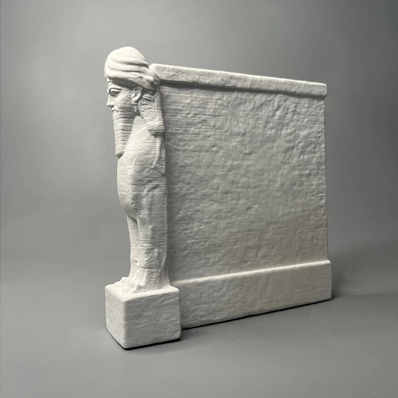 Lamassu – Assyrian Winged Guardian Relief Replica