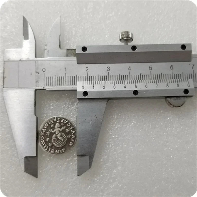 Roman Denarius – Domitia, Wife of Domitian, with Child on Globe – Replica (c. 82–96 CE)