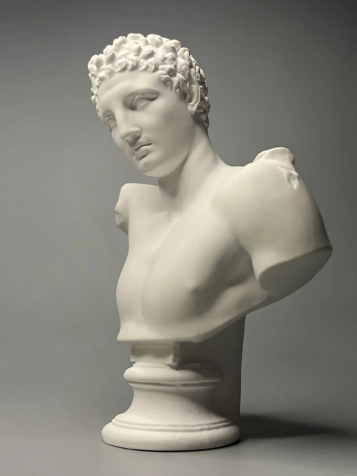 Hermes Bust – Plaster Reproduction after Praxiteles (Archaeological Museum of Olympia)