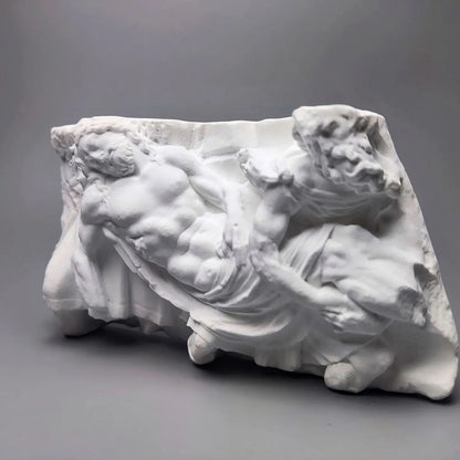 Hercules and the Nemean Lion Fighting Sculpture – Historical Reproduction