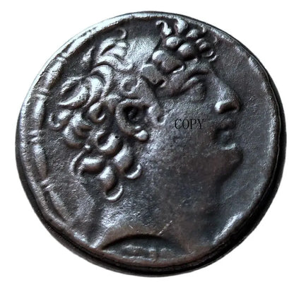 Seleucid Tetradrachm Coin Replica – Zeus Nikephoros (Antiochos XI, 94–93 BC)