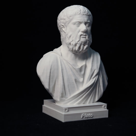 Bust of Plato – 3D Printed Replica