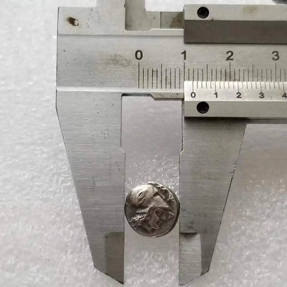 Lampsakos (Mysia) – Silver Tetrobol (Janiform Heads / Athena), 4th–3rd Century BC