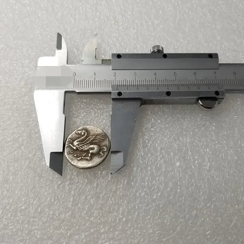 Greek Corinthian Stater – Pegasus & Athena – Replica (c. 350–285 BCE)