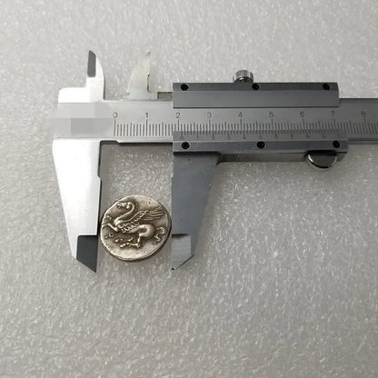 Greek Corinthian Stater – Pegasus & Athena – Replica (c. 350–285 BCE)