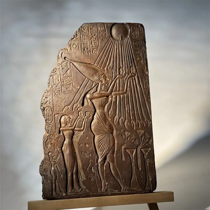 Aten Akhenaten Relief – Amarna Period Replica