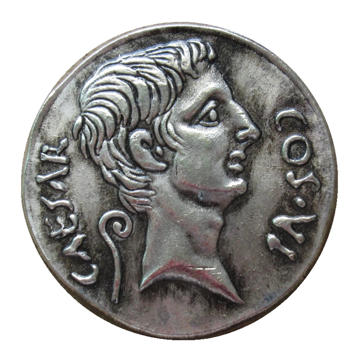 Augustus Crocodile Denarius Replica – Conquest of Egypt (27 BC – 14 AD)