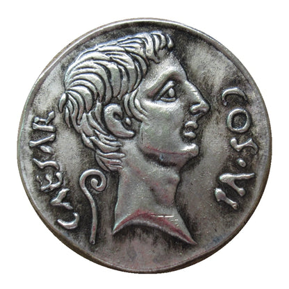 Augustus Crocodile Denarius Replica – Conquest of Egypt (27 BC – 14 AD)