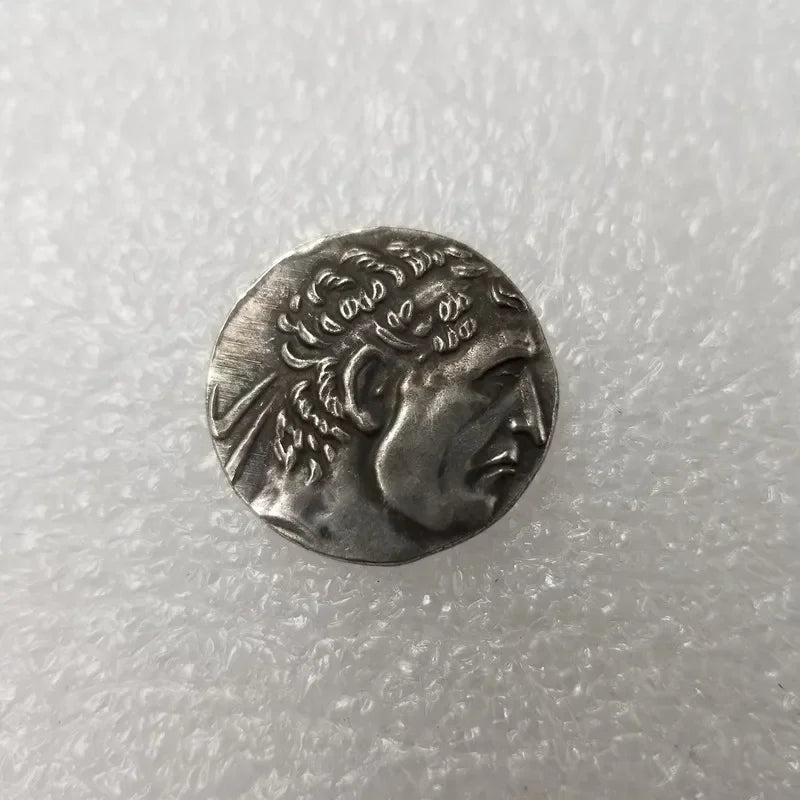 Bactrian Kingdom Tetradrachm Replica (c. 205–190 BC) – Euthydemos I & Heracles