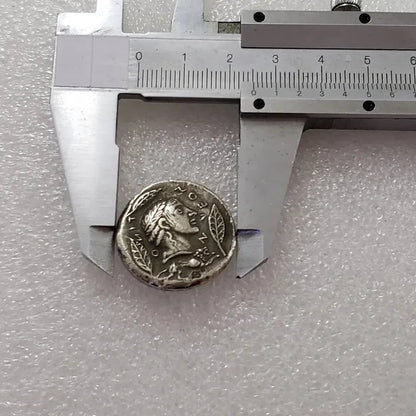 Leontini Tetradrachm Replica (c. 465–450 BC) – Sicily: Apollo & Chariot