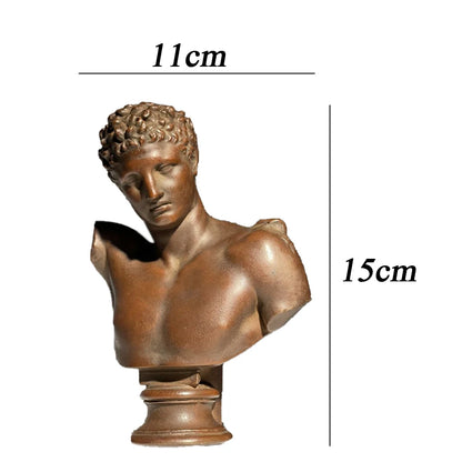 Hermes Bust – Stone Reproduction after Praxiteles (Archaeological Museum of Olympia)