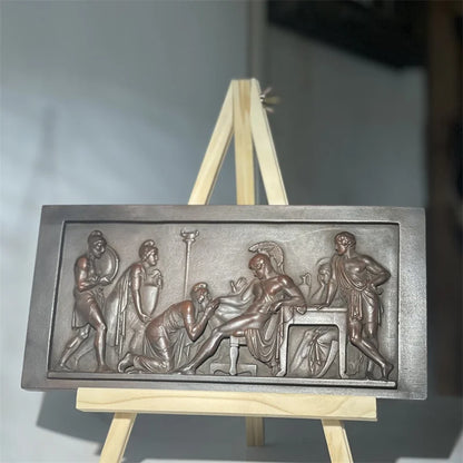 “Plead” – Relief of Priam and Achilles Replica