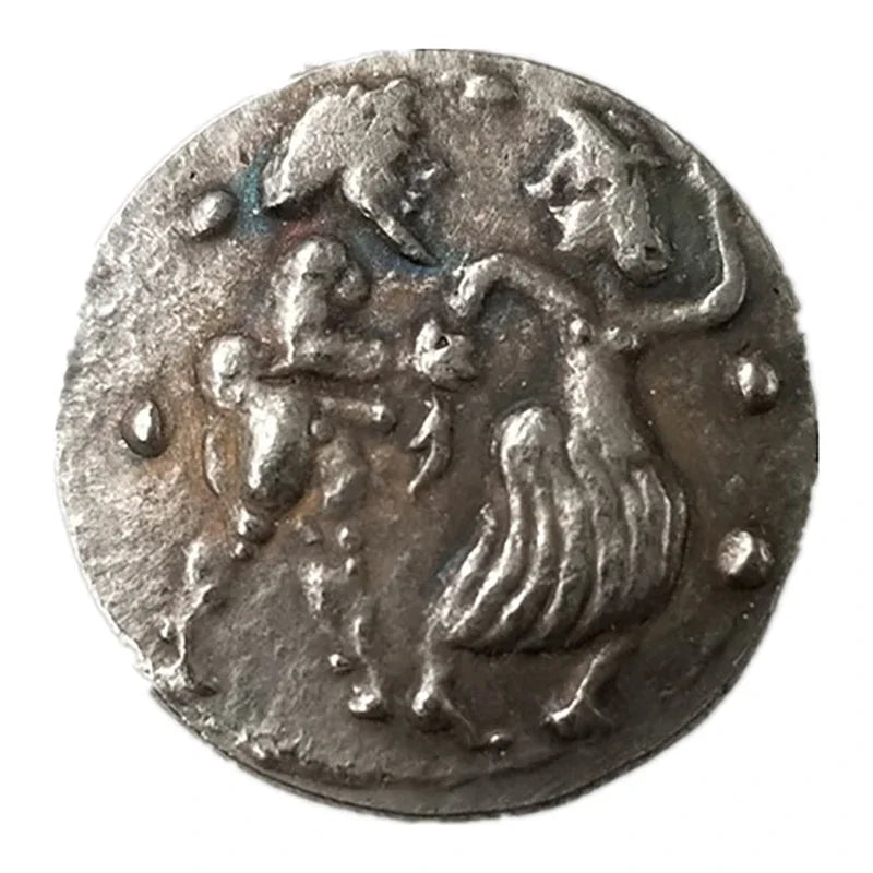 Celtic Drachm Replica (c. 2nd–1st Century BC) – Imitation of Philip II of Macedon