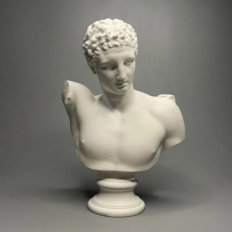 Hermes Bust – Plaster Reproduction after Praxiteles (Archaeological Museum of Olympia)