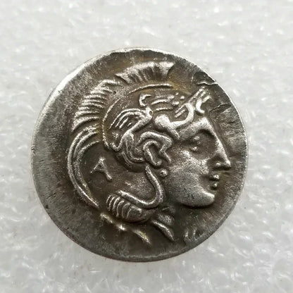 Velia (Lucania) Silver Stater Replica – Athena & Lion (c. 300–280 BC)