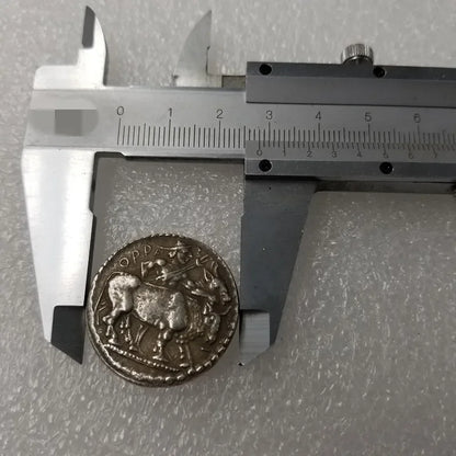 Orreskioi Octadrachm Coin Replica – Herdsman with Bulls (c. 479–465 BC)