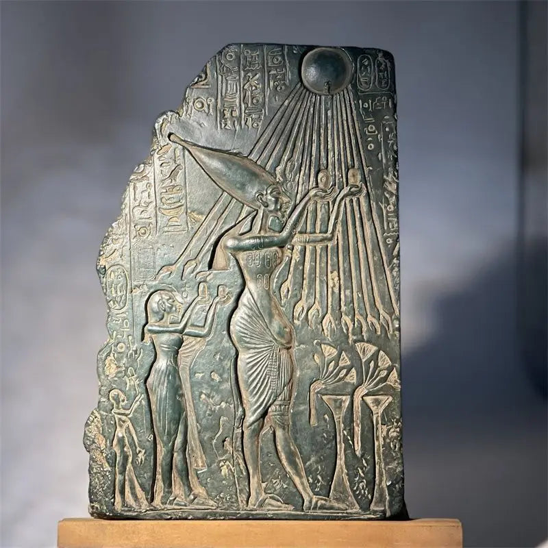 Aten Akhenaten Relief – Amarna Period Replica