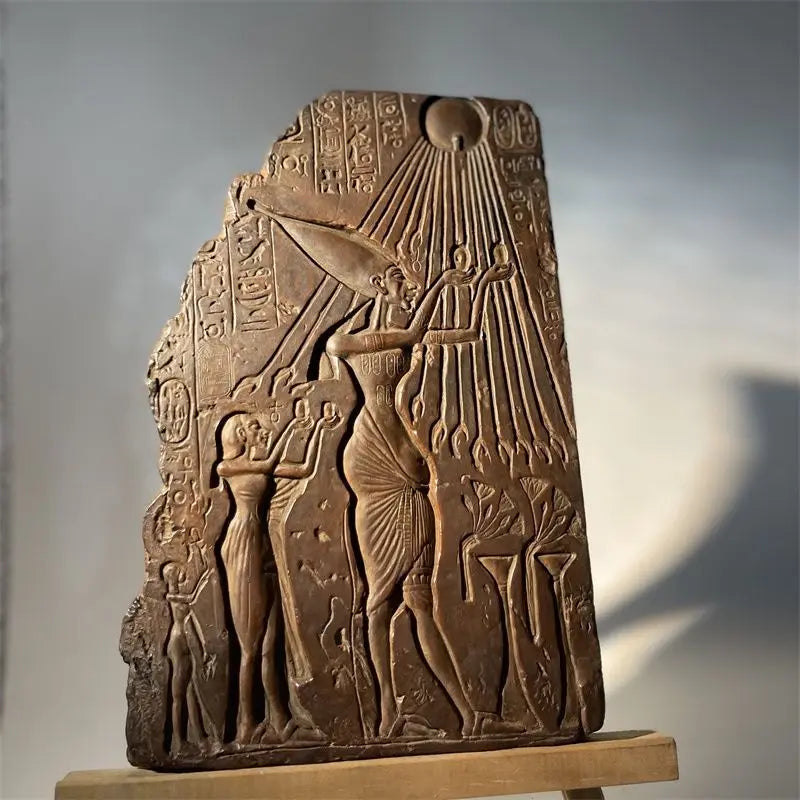 Aten Akhenaten Relief – Amarna Period Replica
