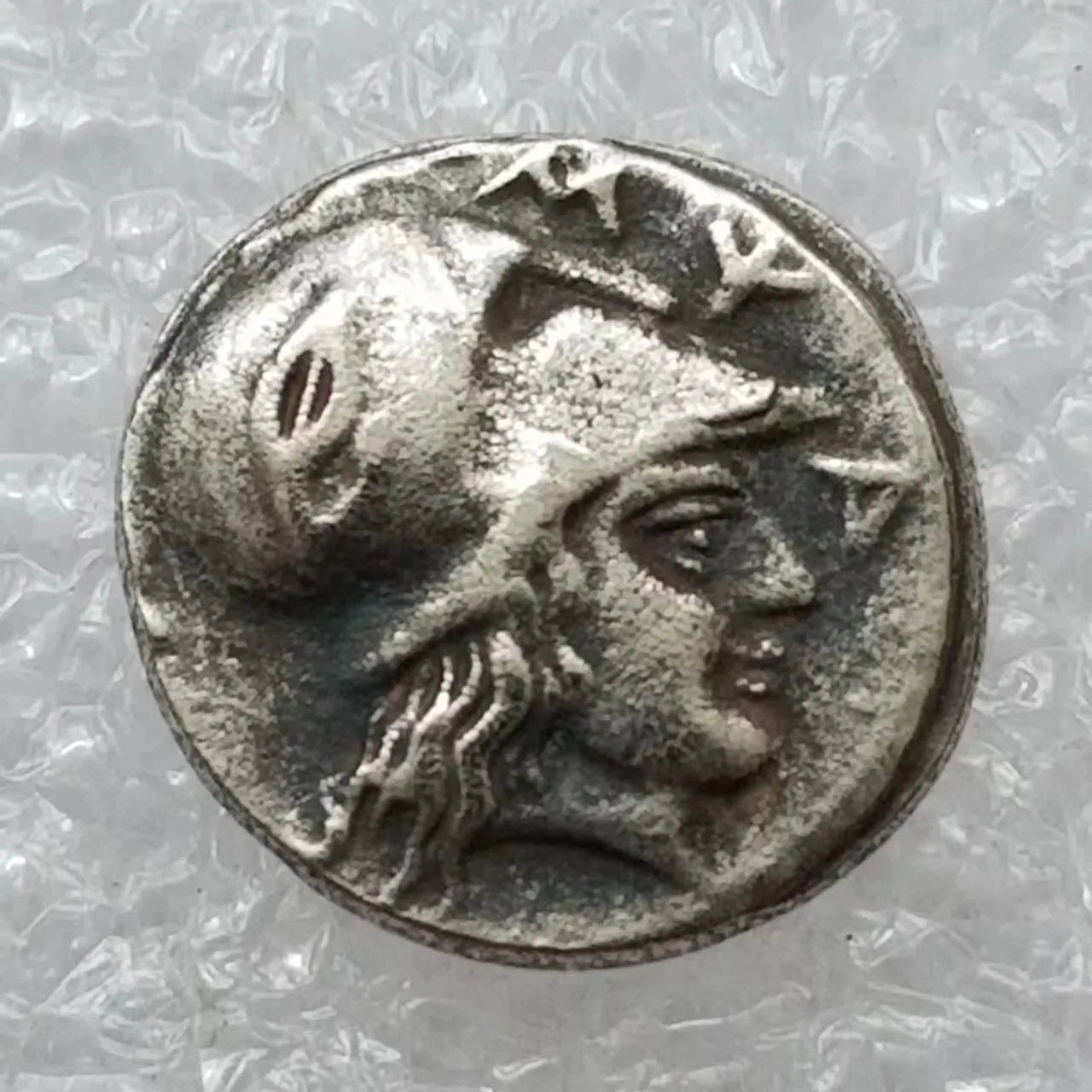 Lampsakos (Mysia) – Silver Tetrobol (Janiform Heads / Athena), 4th–3rd Century BC