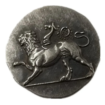 Sicyon (Sikyon) Silver Stater Replica – Chimera & Dove (c. 350–330 BC)