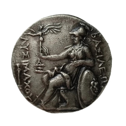 Lysimachus Tetradrachm Coin Replica (305–281 BC)
