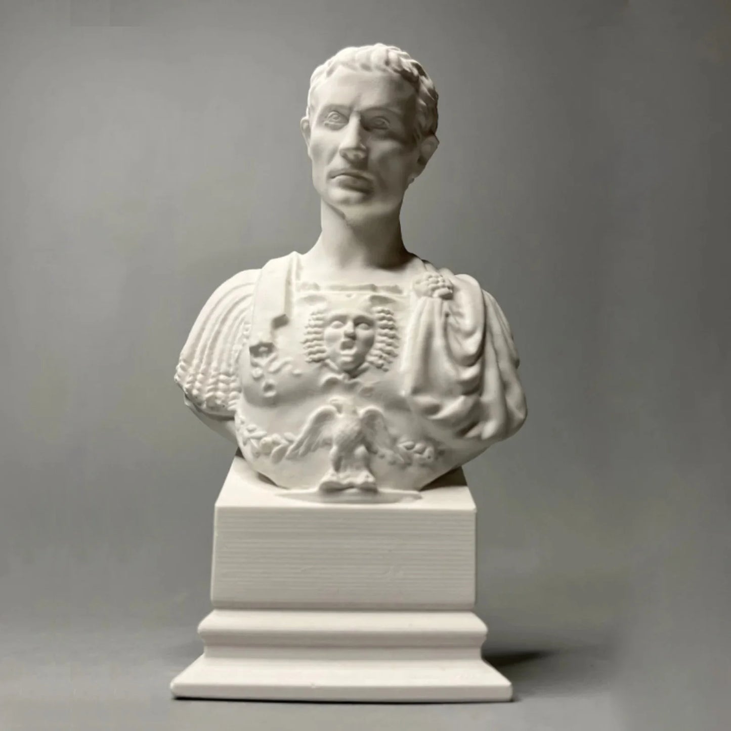 Bust of Julius Caesar – Plaster Reproduction after Andrea Ferrucci (The Met, ca. 1512–1514)