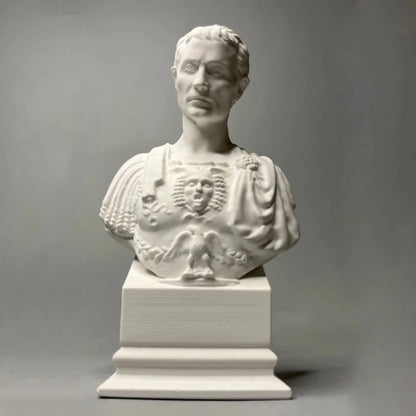 Bust of Julius Caesar – Plaster Reproduction after Andrea Ferrucci (The Met, ca. 1512–1514)