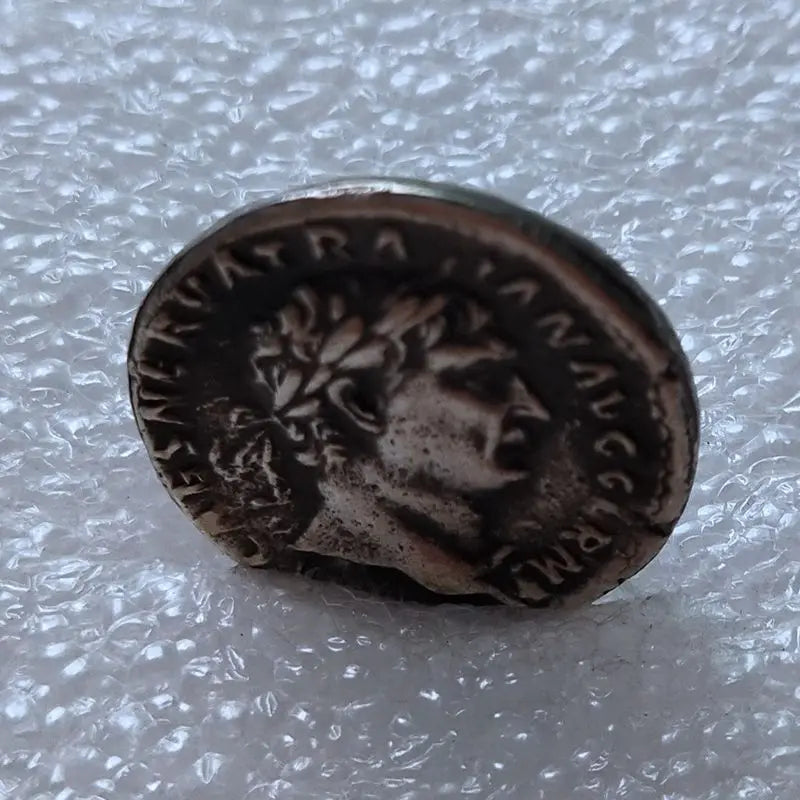Trajan Roman Denarius Coin Replica (101–102 AD)