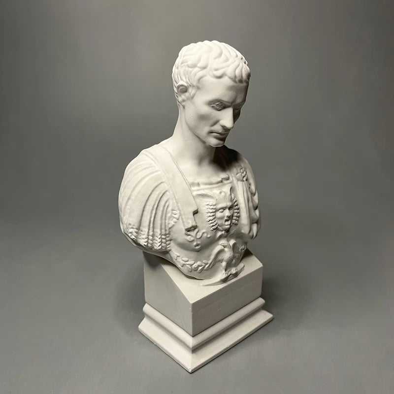 Bust of Julius Caesar – Plaster Reproduction after Andrea Ferrucci (The Met, ca. 1512–1514)