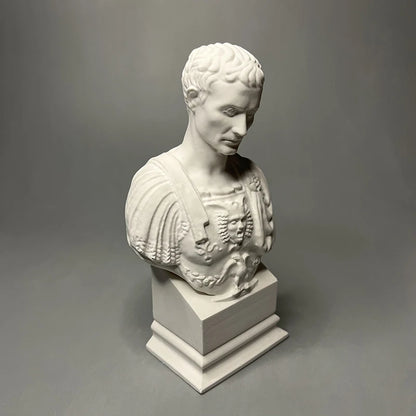 Bust of Julius Caesar – Plaster Reproduction after Andrea Ferrucci (The Met, ca. 1512–1514)