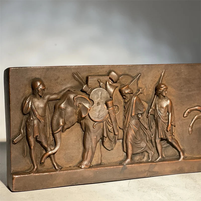 Stone Relief Replica – Alexander the Great’s Triumphal Entry into Babylon (After Thorvaldsen)