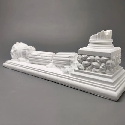 Broken Roman Column Scene