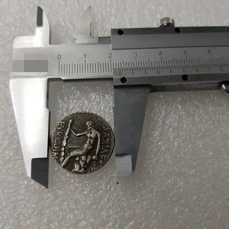 Bactrian Kingdom Tetradrachm Replica (c. 205–190 BC) – Euthydemos I & Heracles