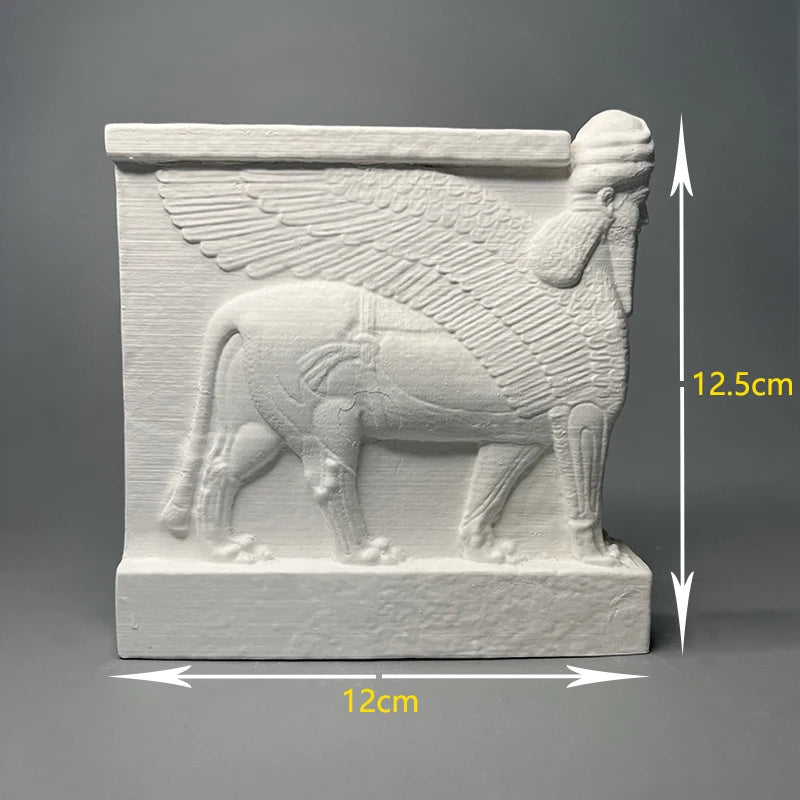 Lamassu – Assyrian Winged Guardian Relief Replica