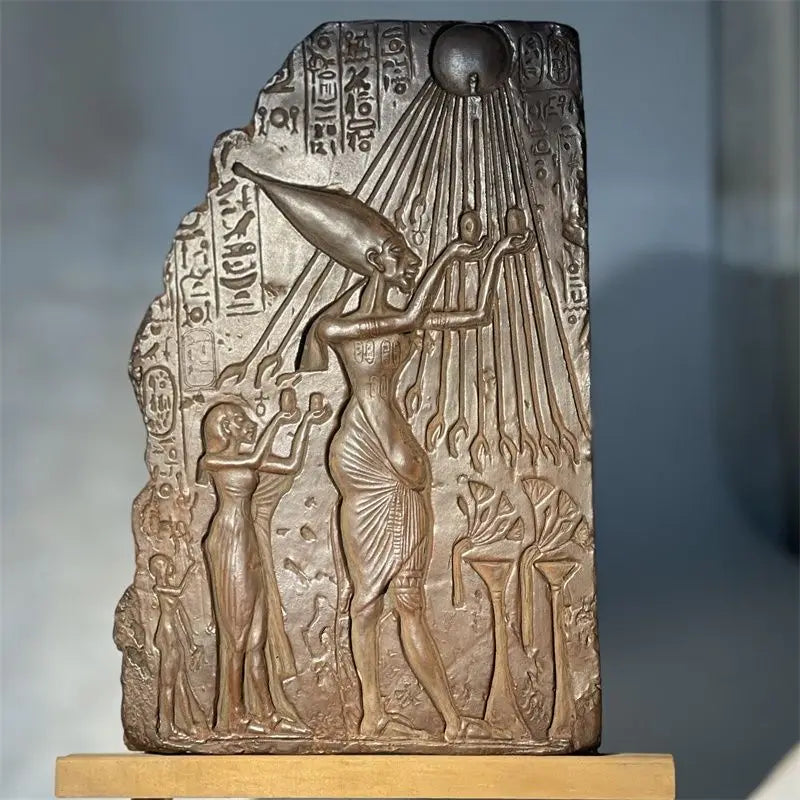 Aten Akhenaten Relief – Amarna Period Replica