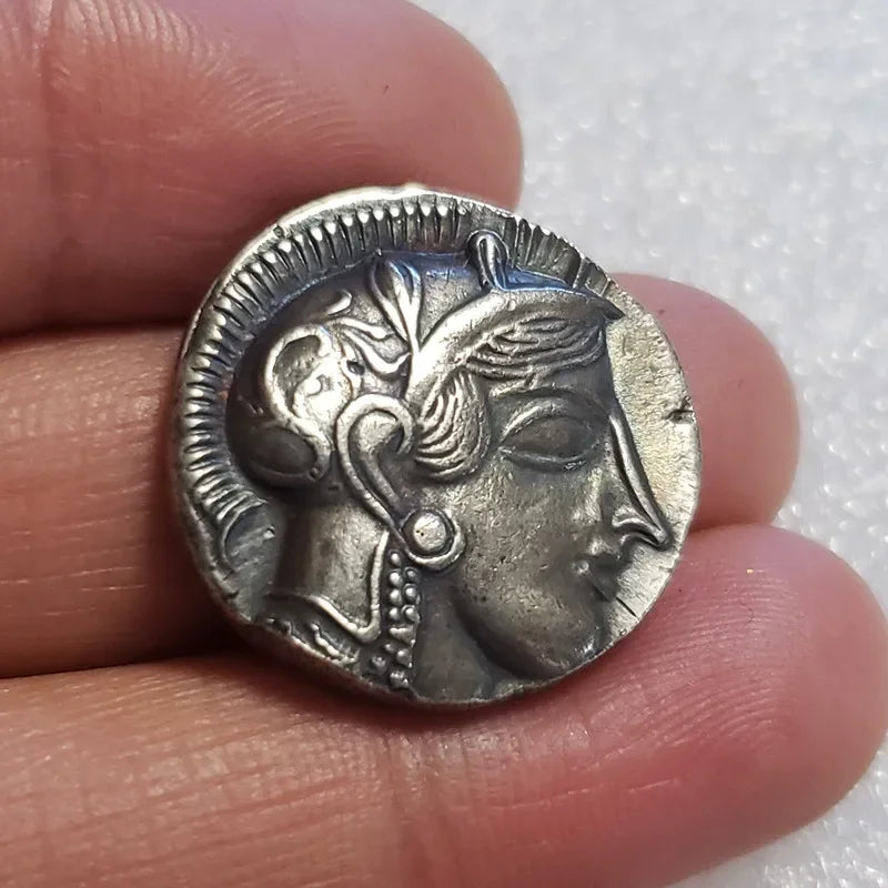 Athenian Tetradrachm Replica (c. 450–404 BC) – Athena & Owl