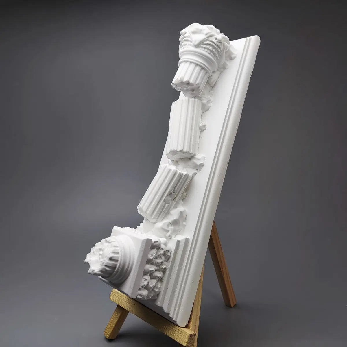 Broken Roman Column Scene