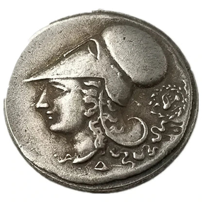 Greek Corinthian Stater – Pegasus & Athena – Replica (c. 350–285 BCE)