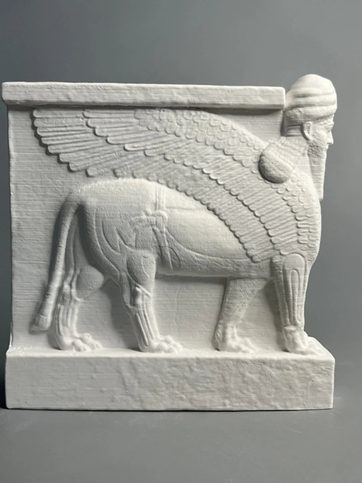 Lamassu – Assyrian Winged Guardian Relief Replica