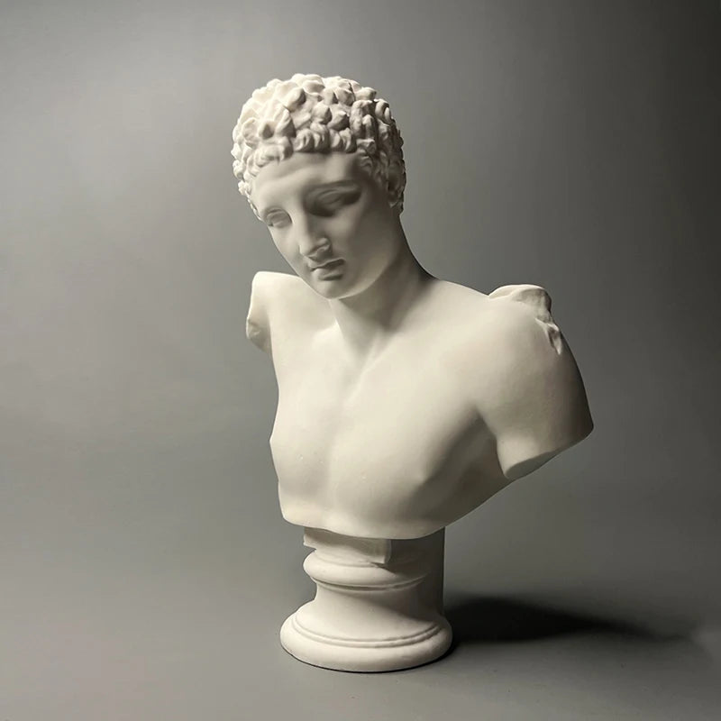 Hermes Bust – Plaster Reproduction after Praxiteles (Archaeological Museum of Olympia)