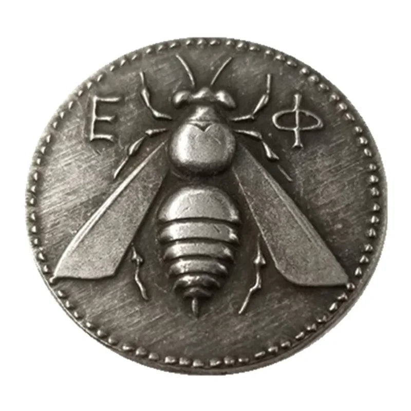 Greek Ephesus Drachm – Bee & Stag – Replica (c. 4th Century BCE)