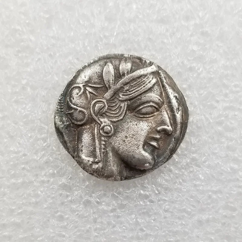 Ancient Greek Athens Tetradrachm – Owl of Athena – Replica (c. 5th Century BCE)