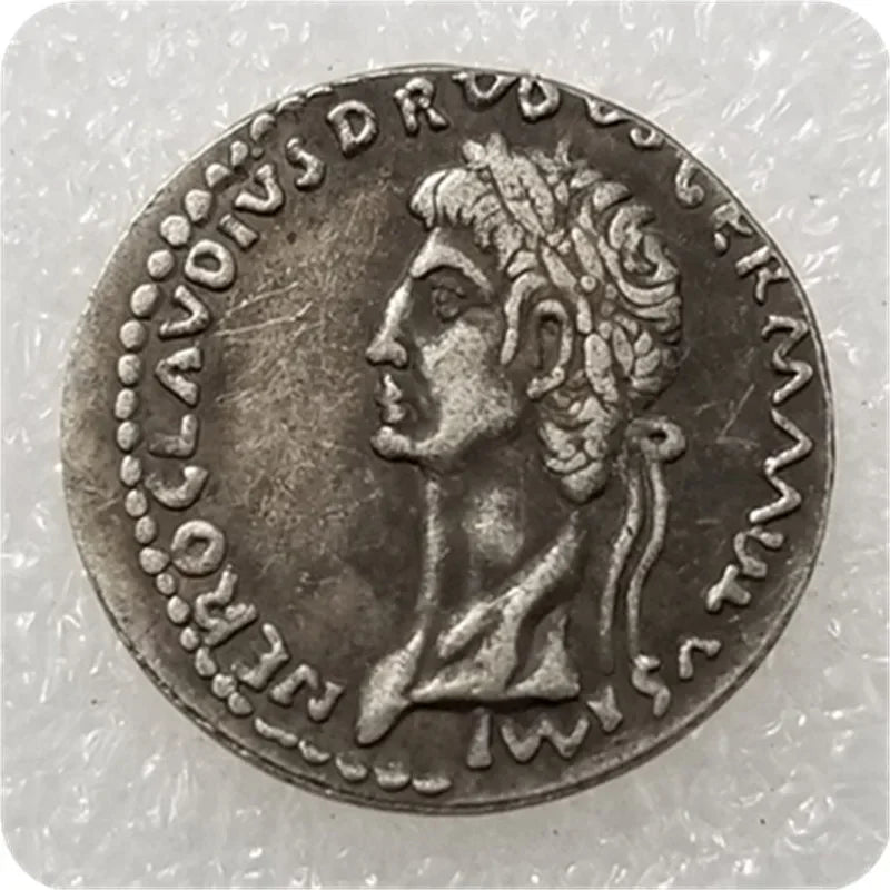 Roman Denarius – Claudius “DE GERMANIS” Victory Arch – Replica (41–54 CE)