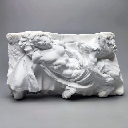 Hercules and the Nemean Lion Fighting Sculpture – Historical Reproduction