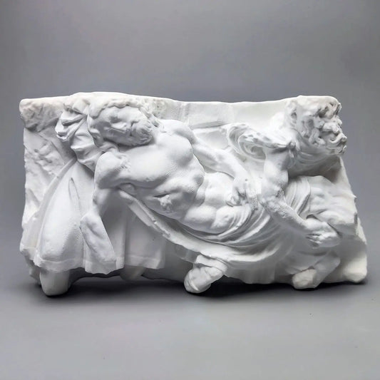 Hercules and the Nemean Lion Fighting Sculpture – Historical Reproduction