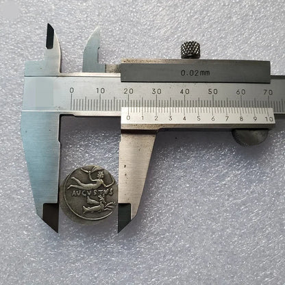 Ancient Roman Augustus Denarius – “Aurora & Capricorn” (c. 18–17 BCE) – Replica