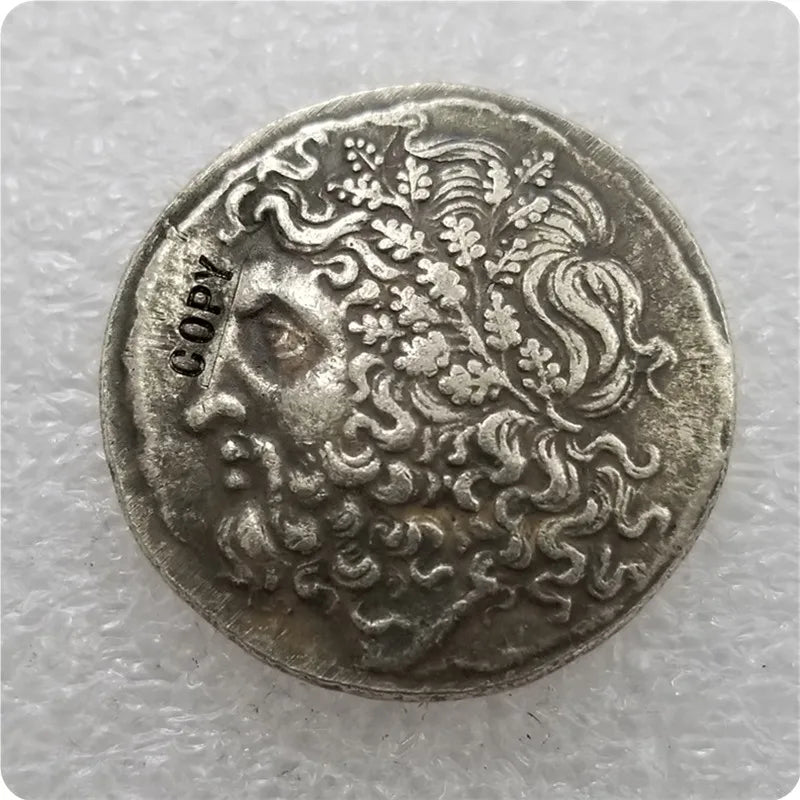 Pyrrhus I of Epirus – Silver Tetradrachm Replica (Locri Epizephyrii, c. 278–276 BC)