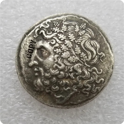 Pyrrhus I of Epirus – Silver Tetradrachm Replica (Locri Epizephyrii, c. 278–276 BC)